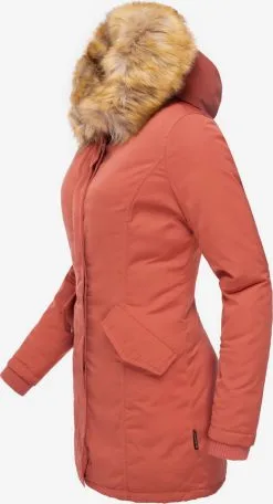 Marikoo Parkas Winterparka Karmaa Dames Zalm Roze -Aanbiedingen Marikoo Winkel c220a75a23470fe12cb4d533fc7f262a
