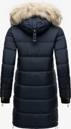 Marikoo Wintermantels Wintermantel Chaskaa Dames Navy -Aanbiedingen Marikoo Winkel c6aaae7a2ad0827f970e83a53df67c04