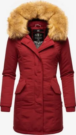 Marikoo Parkas Winterparka Karmaa Dames Rood / Bloedrood