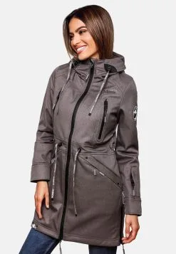 Marikoo Parkas Tussenparka Dames Donkergrijs -Aanbiedingen Marikoo Winkel c94187cebbc427d40405efa9969815a7