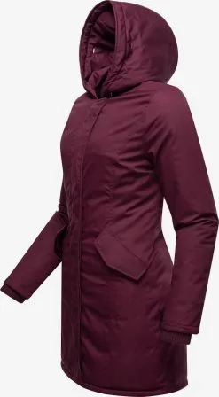 Marikoo Parkas Winterparka Karmaa Dames Bordeaux -Aanbiedingen Marikoo Winkel caec96a435aa68bbe4f1d92a6a6e983d