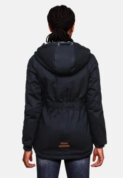 Marikoo Winterjassen Winterjas Manolya Dames Navy -Aanbiedingen Marikoo Winkel cb488692e3806b08fa6db5a0d49ed257