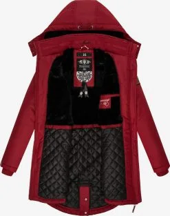 Marikoo Parkas Winterparka Kamii Dames Bordeaux -Aanbiedingen Marikoo Winkel cc269b31f0a9270ab77d653daa47900b