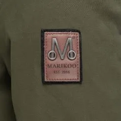 Marikoo Winterjassen Winterjas Bikoo Dames Kaki -Aanbiedingen Marikoo Winkel cc9629fe7edefda671844a408b43452c