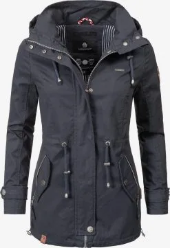 Marikoo Parkas Tussenparka Nyokoo Dames Duifblauw