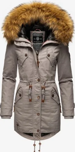Marikoo Parkas Winterparka La Viva Dames Grijs
