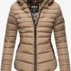 Marikoo Winterjassen Winterjas Amber Dames Beige