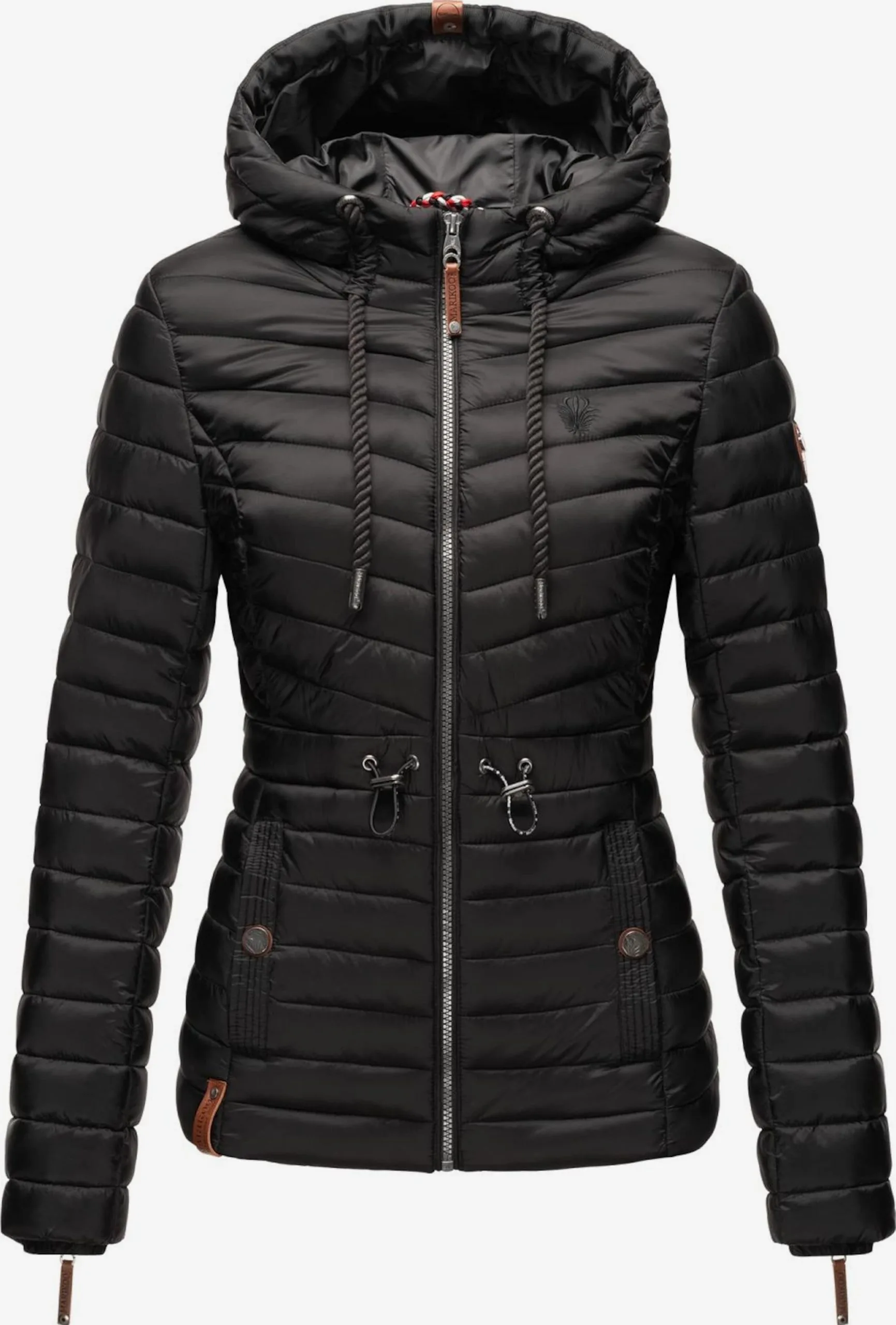 Marikoo Tussenjassen Tussenjas Aniyaa Dames Zwart 3 Marikoo Tussenjassen Tussenjas Aniyaa Dames Zwart