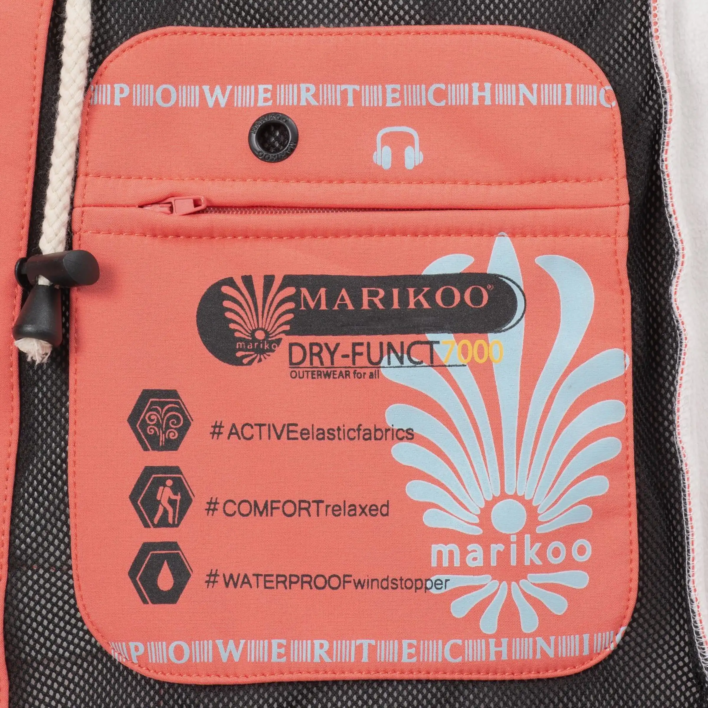 Marikoo Regenmantels Functionele Mantel Zimtzicke Dames Koraal 11 Marikoo Regenmantels Functionele Mantel Zimtzicke Dames Koraal - Afbeelding 9