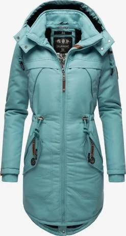Marikoo Parkas Winterparka Kamii Dames Blauw