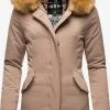 Marikoo Parkas Winterparka Karmaa Dames Beige -Aanbiedingen Marikoo Winkel dd354785f9486e744b7d620ee5fdfe7a
