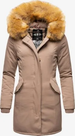 Marikoo Parkas Winterparka Karmaa Dames Beige