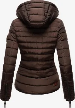 Marikoo Winterjassen Winterjas Amber Dames Donkerbruin -Aanbiedingen Marikoo Winkel dddca2876857c3628ee97d7d97701350