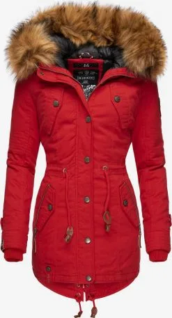 Marikoo Parkas Winterparka La Viva Dames Lichtrood