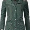 Marikoo Parkas Winterparka Grinsekatze Dames Donkergroen -Aanbiedingen Marikoo Winkel e4b4658287ec51fec0c2ec4b777bbbfe