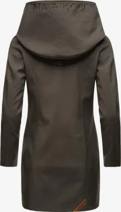 Marikoo Regenmantels Functionele Mantel Mayleen Dames Bruin -Aanbiedingen Marikoo Winkel e509ebdafe063e6952c4034f18f73b6c