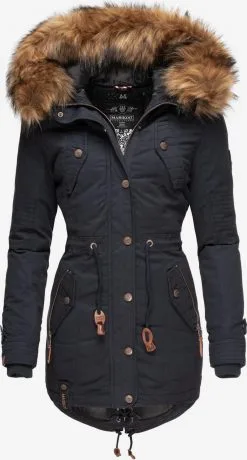 Marikoo Parkas Winterparka Dames Nachtblauw