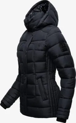 Marikoo Winterjassen Winterjas Qesra Dames Nachtblauw -Aanbiedingen Marikoo Winkel e878fbde7b585a50eda9e4ab13b3c794