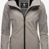 Marikoo Tussenjassen Tussenjas Brombeere Dames Taupe -Aanbiedingen Marikoo Winkel edfcab9418e09943672a446ff46b1730