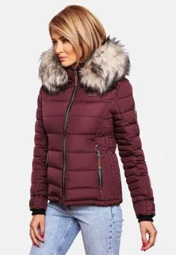 Marikoo Winterjassen Winterjas Lerikaa Dames Bordeaux -Aanbiedingen Marikoo Winkel ee0f6464340fe6d033cc735117544da9