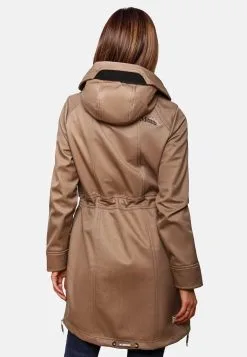 Marikoo Parkas Tussenparka Dames Donkerbeige -Aanbiedingen Marikoo Winkel f0c119bb3b082f716b7aa71bd61b6b7e