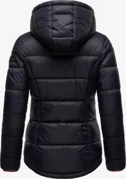 Marikoo Winterjassen Winterjas Leandraa Dames Nachtblauw -Aanbiedingen Marikoo Winkel f0f70c4fb5ad95a52042a3c0db21287c