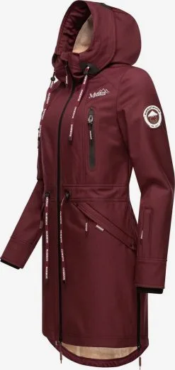 Marikoo Parkas Tussenparka Dames Bordeaux -Aanbiedingen Marikoo Winkel f1339a94d1004c747839bdcfc51429b3
