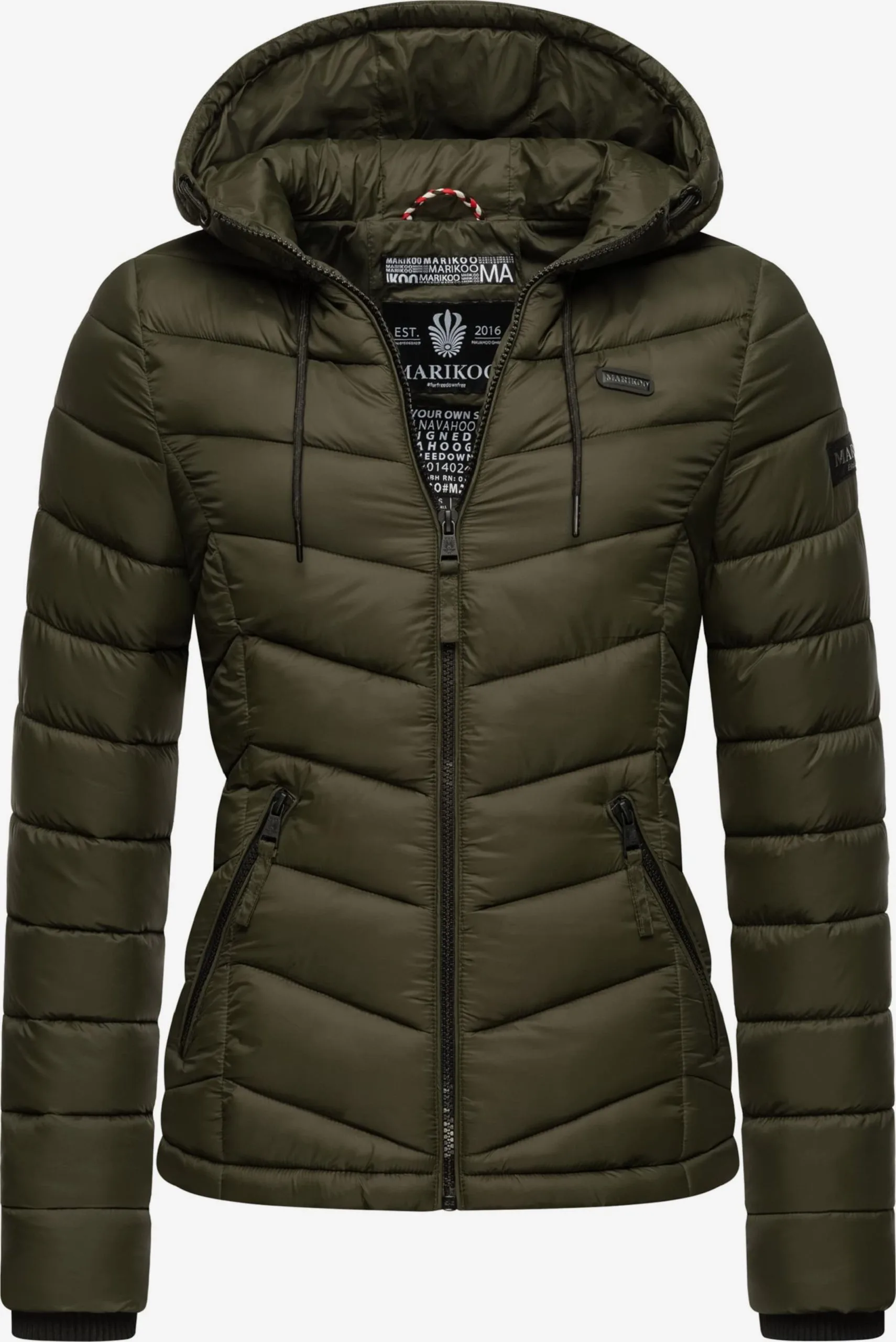 Marikoo Tussenjassen Tussenjas Kuala Dames Groen 3 Marikoo Tussenjassen Tussenjas Kuala Dames Groen