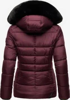 Marikoo Winterjassen Winterjas Loveleen Dames Bordeaux -Aanbiedingen Marikoo Winkel f3e9934d680ff7a1fe50d9dd57004435