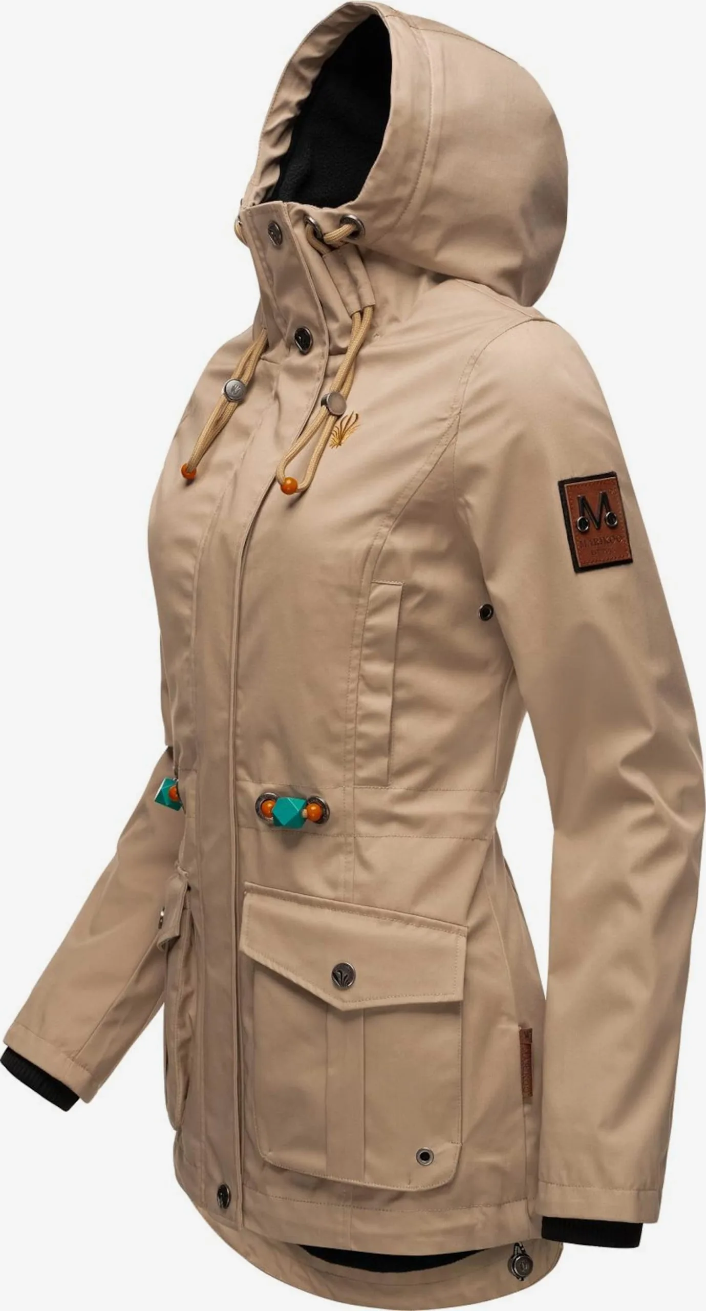 Marikoo Tussenjassen Tussenjas Babetaa Dames Sand 4 Marikoo Tussenjassen Tussenjas Babetaa Dames Sand - Afbeelding 2