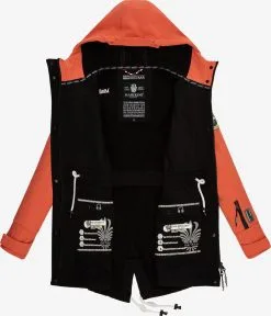 Marikoo Regenmantels Functionele Mantel Zimtzicke Dames Perzik -Aanbiedingen Marikoo Winkel f44a54dfd8f9dc8e182aa2dff8de911e