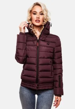 Marikoo Winterjassen Winterjas Poison Dames Bordeaux -Aanbiedingen Marikoo Winkel f46b74359aefc6ed67255e09d0d7dfd0