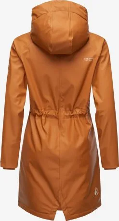 Marikoo Regenmantels Functionele Mantel Dames Oranje -Aanbiedingen Marikoo Winkel f578f3f8de9d656d1d8ebe232922aefe