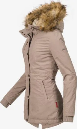 Marikoo Parkas Winterparka Akira Dames Camel -Aanbiedingen Marikoo Winkel f6397c1fa6ed3d8a5fbe8fabea556cb3
