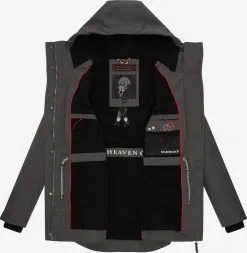 Marikoo Parkas Tussenparka Babetaa Dames Antraciet -Aanbiedingen Marikoo Winkel f6a96f5545409f3278556abcc411b27e