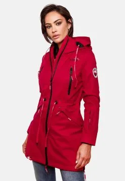 Marikoo Parkas Tussenparka Dames Vuurrood -Aanbiedingen Marikoo Winkel f98de56b154c1f2c398cfad08891c770